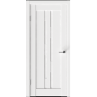 Межкомнатная дверь в Экошпоне ЭЛЕГИЯ 3 сатин белый