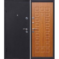Металлическая входная дверь Йошкар полимер/МДФ золотистый дуб