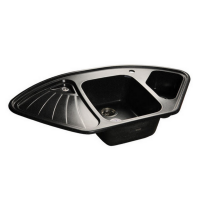 Мойка кухонная GRANFEST GF - C1040E (черный)