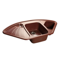 Мойка кухонная GRANFEST GF - C1040E (красный марс)