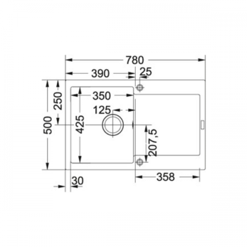 Мойка кухонная FRANKE Maris MRG 611 (оникс)